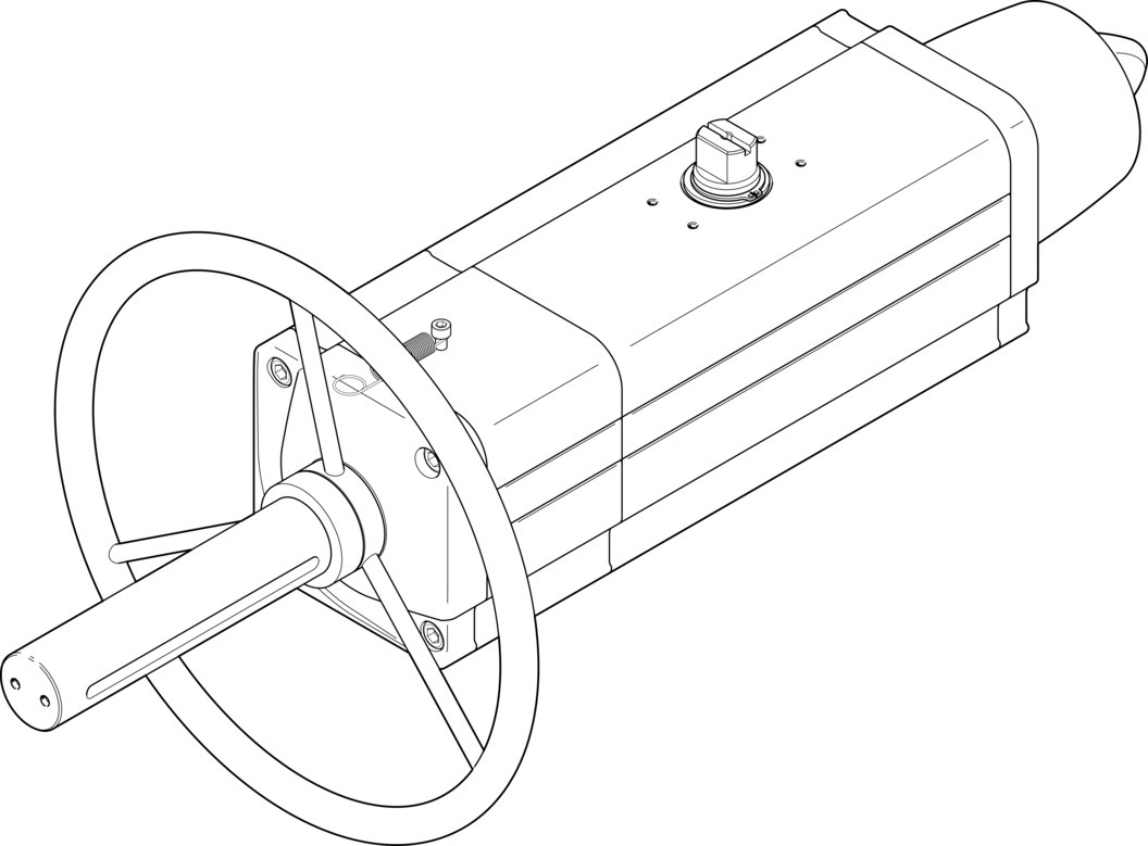 DAPS-0240-090-RS1-F1012-MW Döner Silindir · çeyrek dönüşlü aktüatör