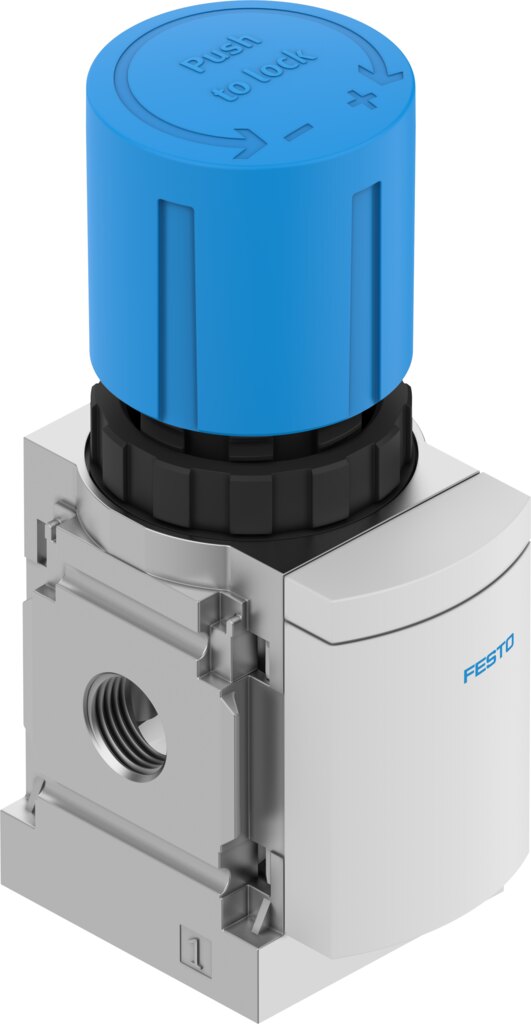MS4-LR-1/4-D6-VS Pressure regulator