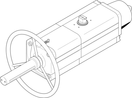 DAPS-0480-090-RS1-F1012-MW Döner Silindir · çeyrek dönüşlü aktüatör